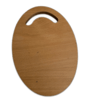 Bamboo Wood Oval Chopping Board