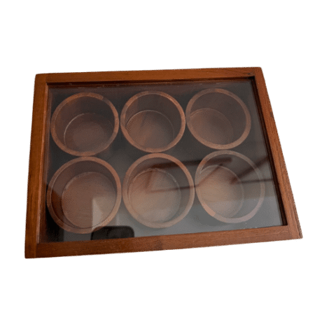 Wooden Spice Box